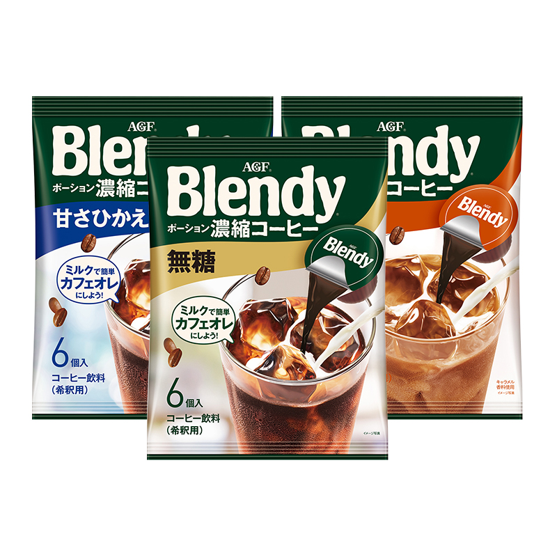 AGF 速溶浓浆咖啡汁6个/袋