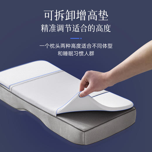 雅芳婷枕头护颈椎助睡眠记忆棉分区枕芯睡觉专用 商品图3