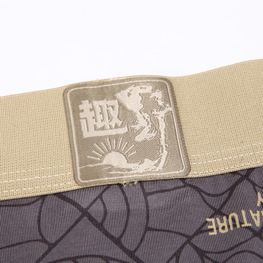 都市丽人都市锋尚日常休闲40S人棉舒适人棉平角男士内裤FK3CD9 商品图6