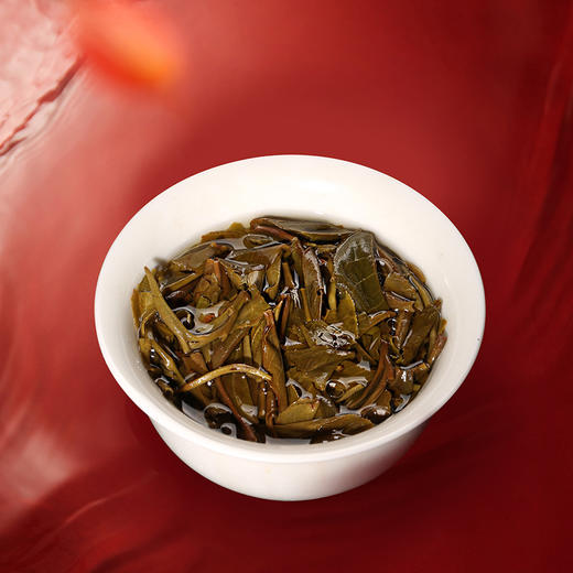 压箱底·百财金砖 班章有机茶 普洱生茶砖茶 520克 礼盒装 商品图6