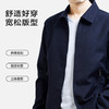【新款DWD】大依优型大码夹克翻领商务加肥加大休闲胖子宽松外套上衣男装 商品缩略图3