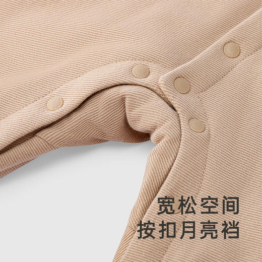 【商场同款】英氏超萌婴儿服秋款男宝宝外出夹棉连帽哈衣 商品图3