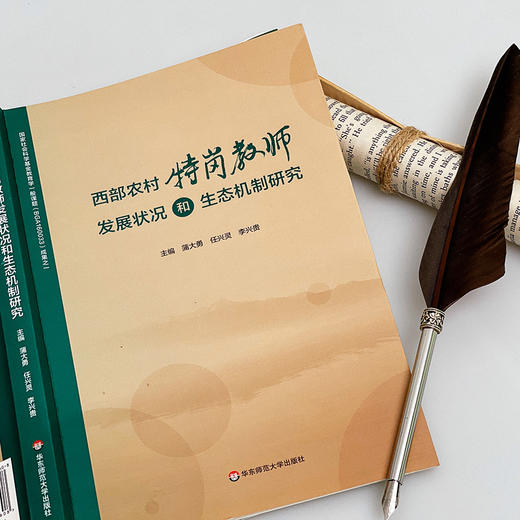 西部农村特岗教师发展状况和生态机制研究 加强农村教师队伍建设 商品图5