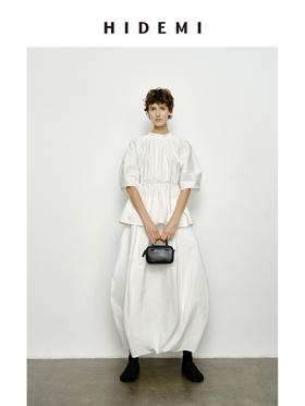 HIDEMI 特殊工艺纸感微浮雕艺术面料套装