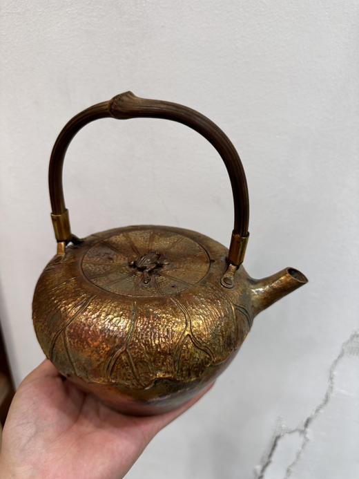 瓮式荷叶壶 鸡血藤 商品图1