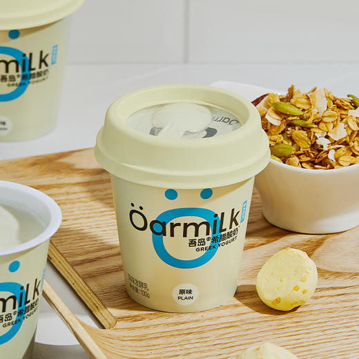 90g*2吾岛 低糖原味希腊酸奶两联杯 商品图0