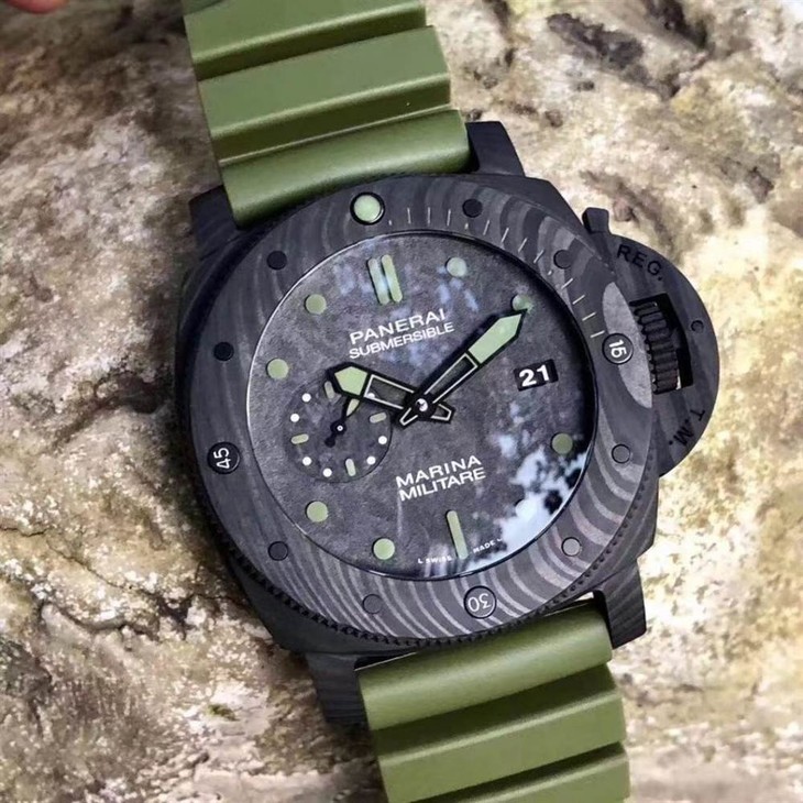 VS厂沛纳海PAM961「绿色小海王」潜水表复刻版带实拍图片/视频详解评测