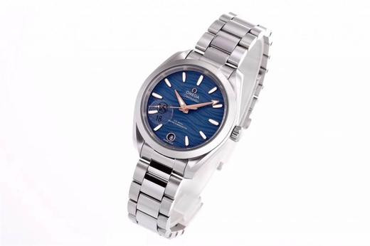 VS厂欧米茄海马150米女士机械34毫米腕表-海浪蓝全面详解评测复刻手表一比一手表n厂c厂zf厂vs厂clean厂 商品图5