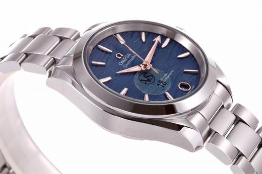 VS厂欧米茄海马150米女士机械34毫米腕表-海浪蓝全面详解评测复刻手表一比一手表n厂c厂zf厂vs厂clean厂 商品图4