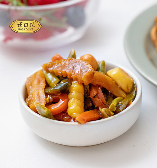 //【还口以八宝菜】 夏天没胃口没劲，吃它真的还阔以👍🏻 北方小咸菜◾8种经典素菜 不咸不腻，空口吃不用吨吨喝水💦 ✅固体含量≥90%，开袋即食，冷藏更有味 商品图9