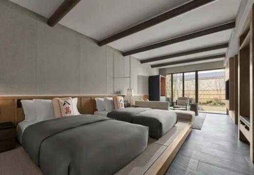 【悦榕集团旗下品牌·成都温江悦椿酒店】499元起享住庭院家庭房，自助早餐+绿道骑行&泵道体验+萌宠互动+健身房、游泳池免费使用，有效期至2025.2.28 商品图2