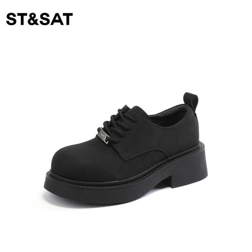 星期六时尚厚底休闲短靴SS33112395 商品图10