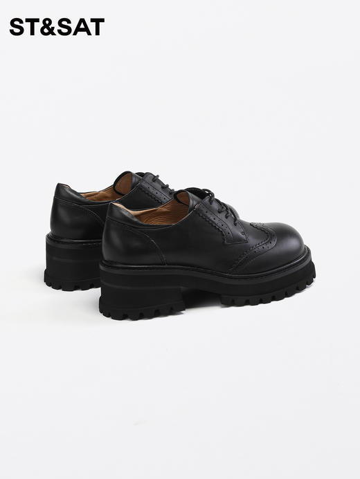 星期六复古高跟厚底牛津鞋SS33112133 商品图9