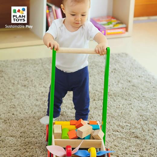 plan toys5176小鸟积木车 商品图1