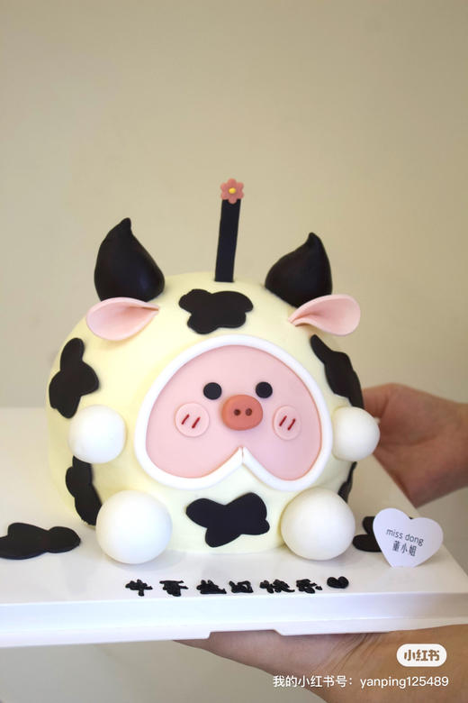 翻糖小猪（小牛） 商品图1