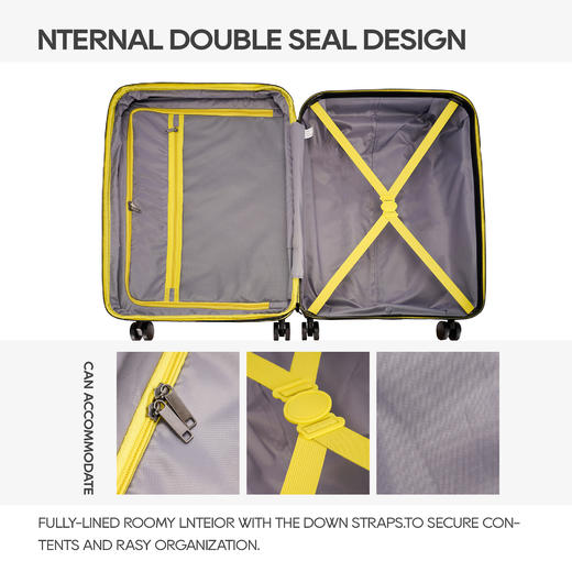 银座GINZA TRAVEL热销伸缩扩容拉链箱9709ET升级系列 商品图11