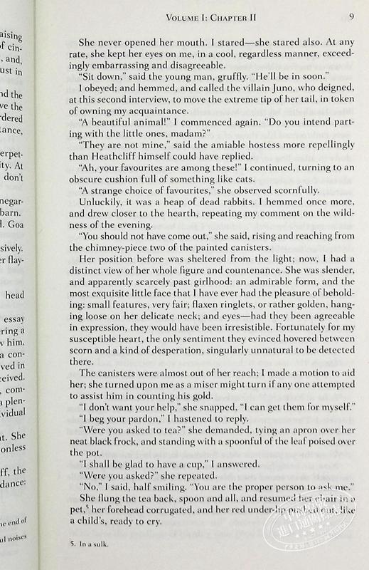 【中商原版】Wuthering Heights 英文原版 呼啸山庄  Emily Bronte 商品图7