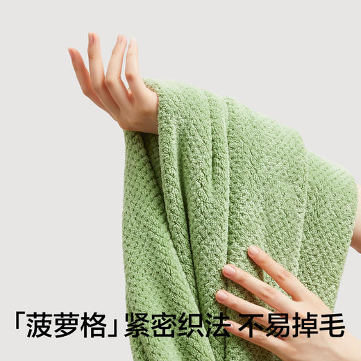 有棵树家用珊瑚绒吸水速干浴巾女C-B6001 商品图4