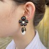 北京仓｜Gripoix Paris-Vintage-黑色琉璃 耳环［法国设计师］ 商品缩略图5