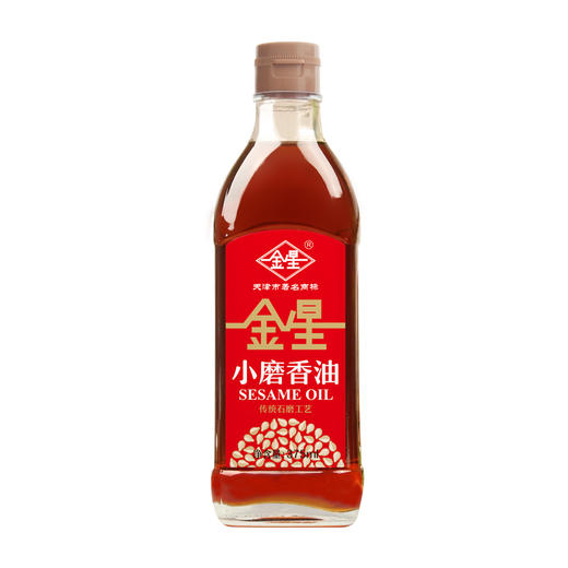 津农精品天津静海区金星小磨香油375ml*2瓶 商品图1
