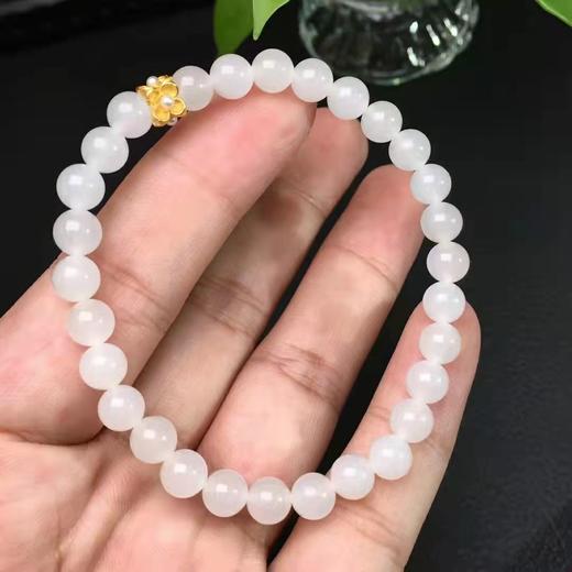 羊脂玉手串-6mm 商品图0
