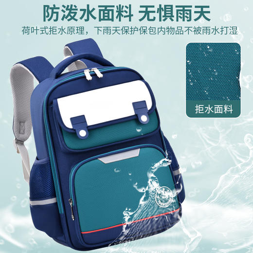 【开学季】2023年新款英伦儿童书包 护脊减负大容量加厚肩带 轻儿童双肩包 商品图6