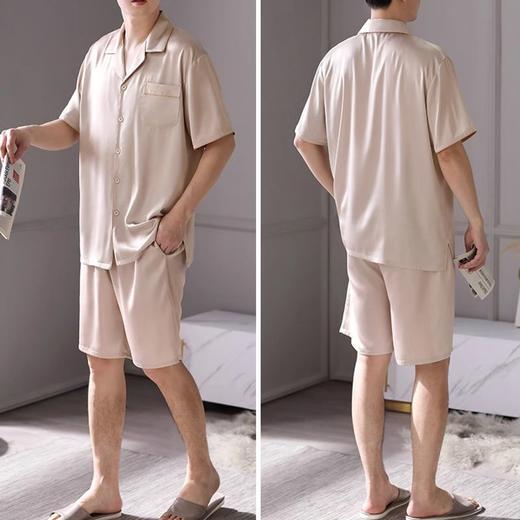 裁缝学苑MX25 男士夏季睡衣纸样丝绸冰丝短袖短裤家居服套装版型 商品图4