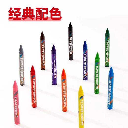 花芽FM600142帕米蜡笔12色-蓝色款
 Palm Crayon 12color 商品图2