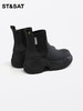 星期六黑色百搭短显瘦松糕底时装靴SS34116139 商品缩略图6