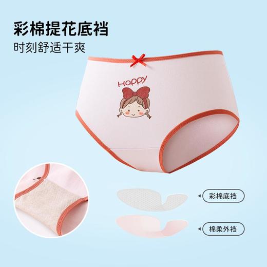 3部顶瓜瓜快乐女孩儿三角内裤3条装DTZNK-AP6803 商品图3