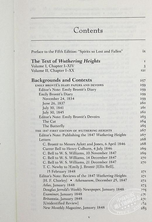 【中商原版】Wuthering Heights 英文原版 呼啸山庄  Emily Bronte 商品图4