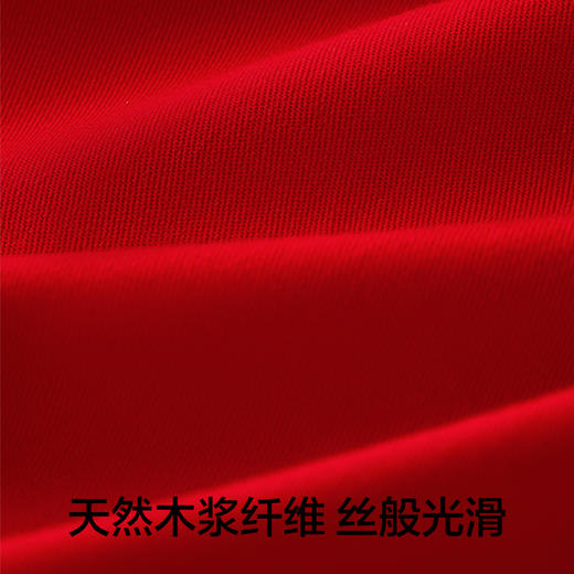 有棵树本命年新年红色睡袍家居服G-J7007 商品图4