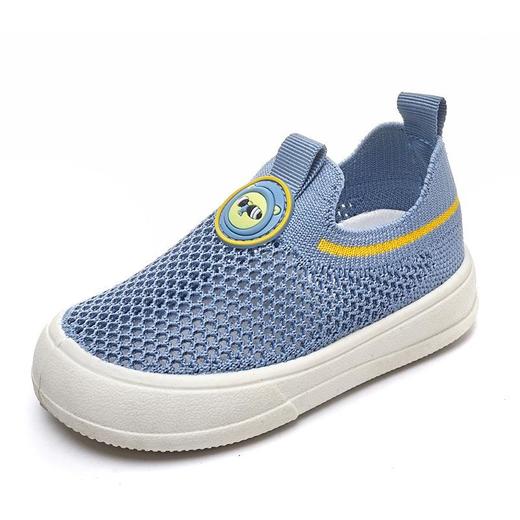 啵力熊夏款童鞋男女童飞织鞋幼儿园室内鞋软底板鞋休闲镂空运动鞋 商品图4