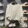 【S/L/XL断码】李宁2023秋新品女子健身系列运动休闲宽松套头无帽卫衣AWDT480【库存有限，如无货将做退款，介意慎拍】 商品缩略图2