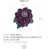 订购5个月到｜Gripoix Paris-No.35 Flower-红色山茶花 琉璃 胸针［法国设计师］ 商品缩略图3