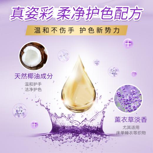 真姿彩薰衣草柔顺护色洗衣液2kg 商品图3