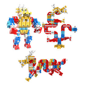 火星狗 榫卯积木·十二生肖辰龙HXGC202105