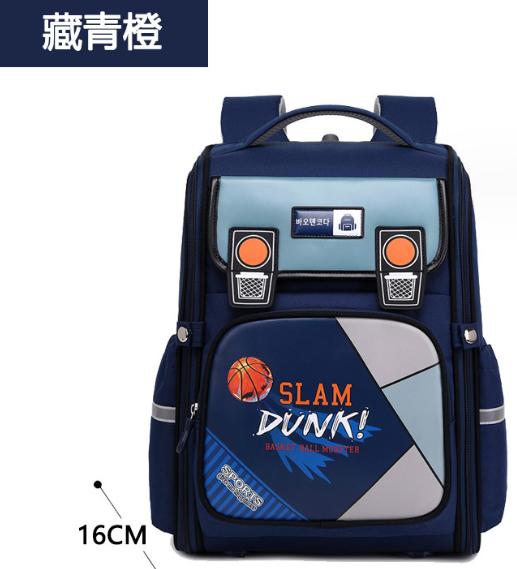 新款小学生英伦书包横版、竖版男女生防水轻便护脊双肩背包 商品图14