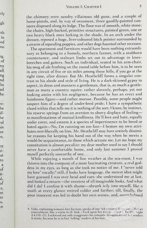 【中商原版】Wuthering Heights 英文原版 呼啸山庄  Emily Bronte 商品图5