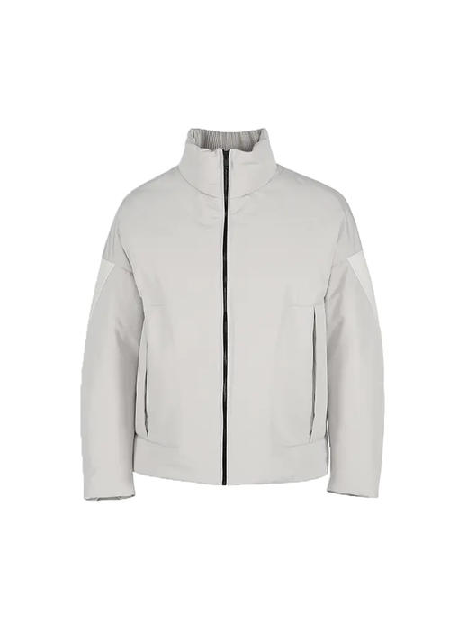 callisto米色聚酯纤维短款羽绒服 FRFED116Y 商品图2