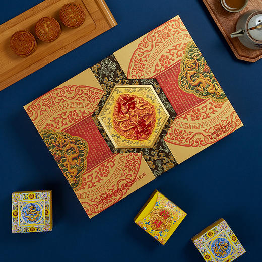 仿膳大皇尊御礼月饼礼盒 商品图1