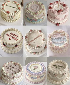 女士主题蛋糕系列（点击加入购物车可选款式）