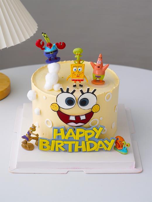 海绵宝宝 | 卡通可爱创意蛋糕 商品图0