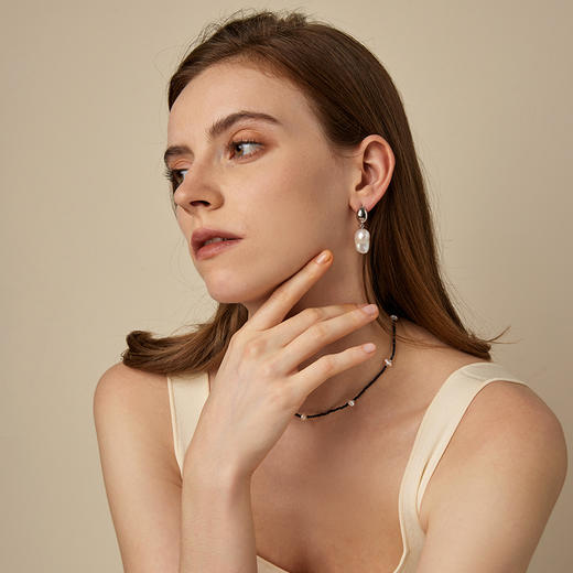 ARSIS｜流光系列 云朵巴洛克耳钉 商品图3