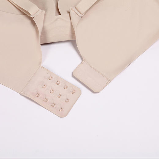 都市丽人Vbra泳布零感无磁内衣薄款3/4杯无钢圈三排扣LB3AA8 商品图6