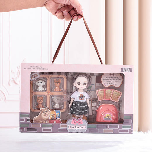 【过家家套装礼盒！多款可选】小公主娃娃套装，多款可爱洋装随意搭配，满足小女孩的换装心愿li 商品图1