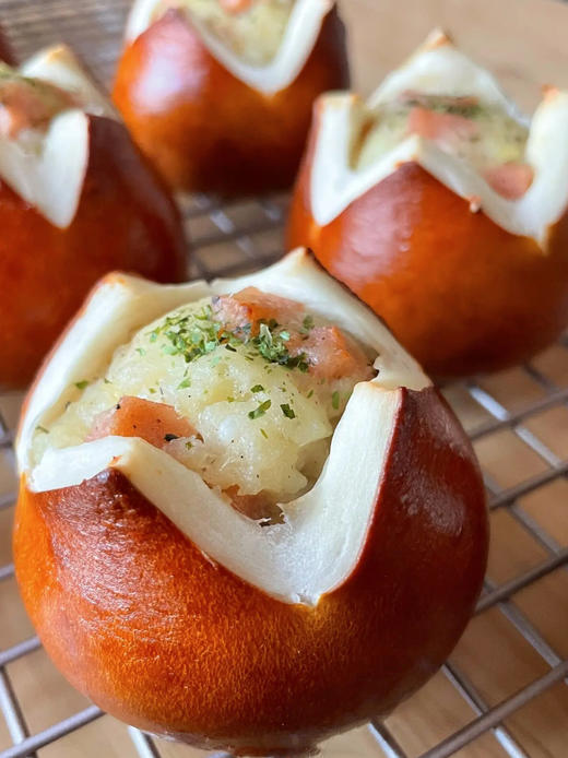 「咸口土豆泥黑椒肉肠」碱水球~ 04月03日制作发出 商品图4