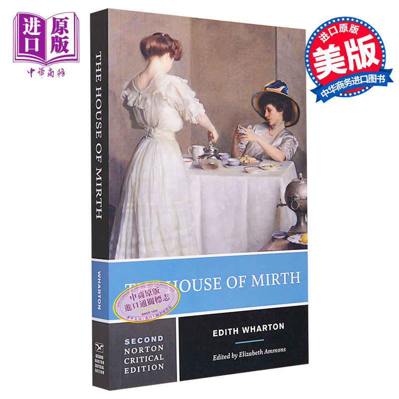 【中商原版】欢乐之家 诺顿文学解读系列 英文原版 The House of Mirth Wharton