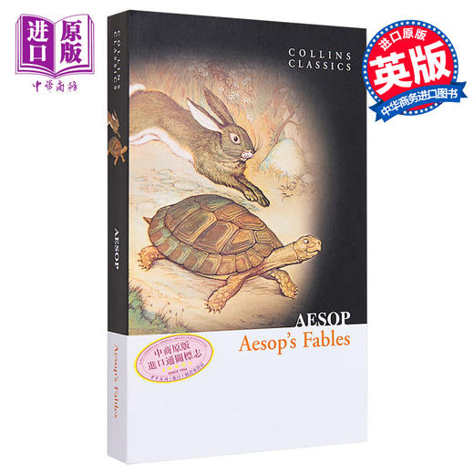 预售 【中商原版】柯林斯经典文学 伊索寓言 Collins Classics Aesop’S Fables 英文原版 商品图0