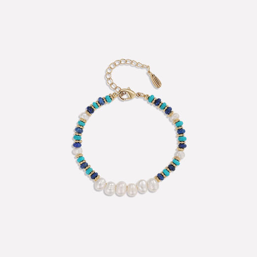 Retro Chic 意大利复古创意饰品 希腊浪花手链 商品图3